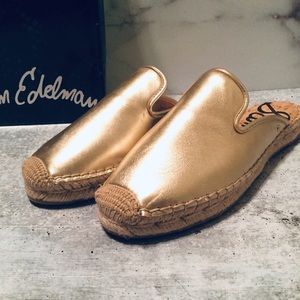 Sam Edelman Kerry Gold Espadrille 10M